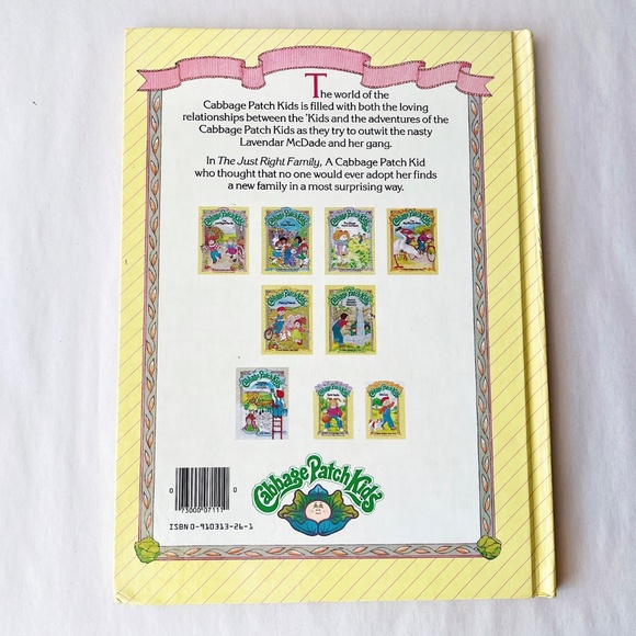 Cabbage Patch Kids: The Just-Right Family by Larry Callen - Picture 2 of 5